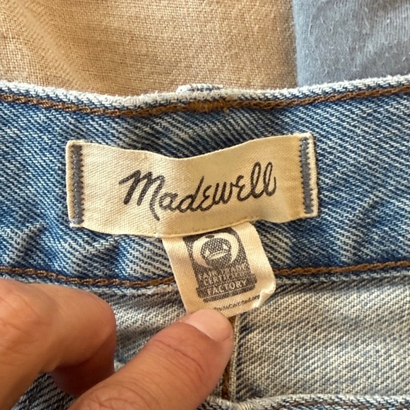 Madewell Distressed Denim Shorts - Picture 6 of 7